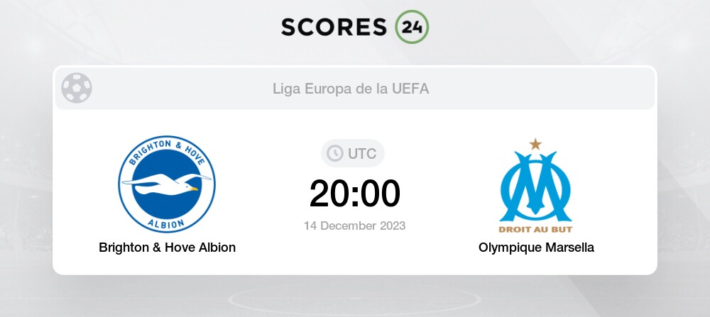 Brighton & Hove Albion Vs Olympique Marsella Eventos Y Resultado Del ...