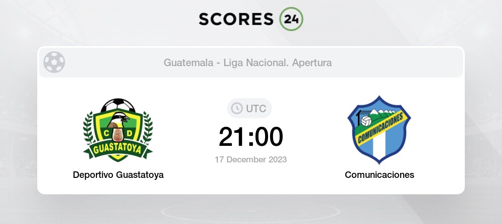 Comunicaciones vs guastatoya 2025 h2h