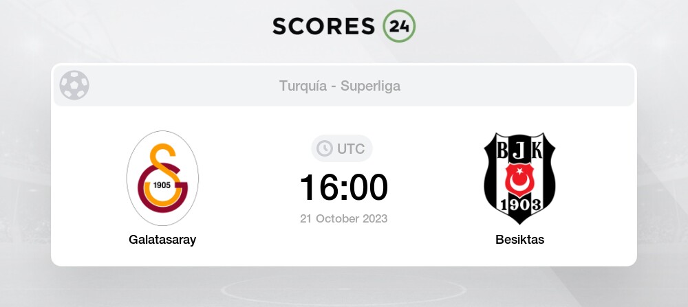 Palpite Galatasaray x Beşiktaş: 21/10/2023 - Campeonato Turco
