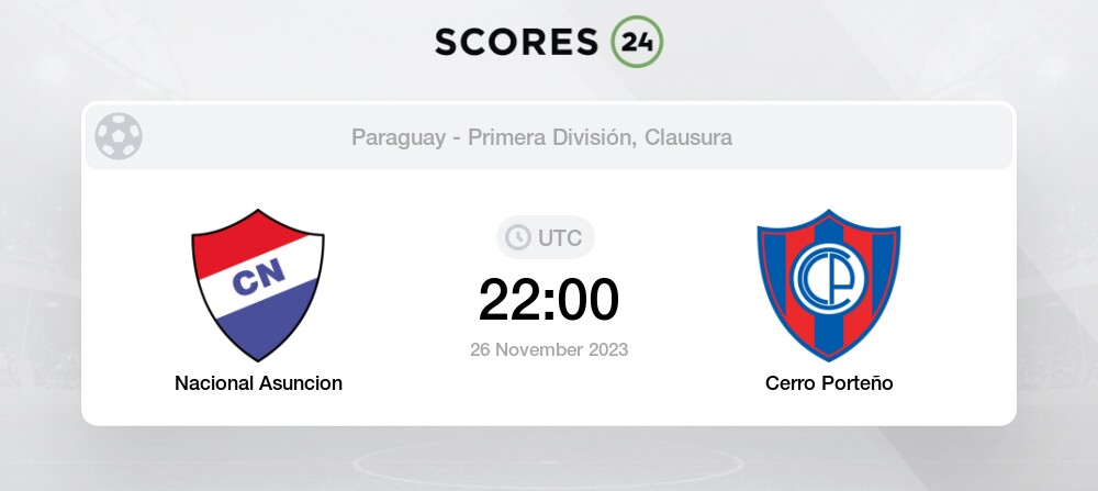 FC Nacional Asuncion x Cerro Porteno 28/05/2023 – Palpite dos Jogo