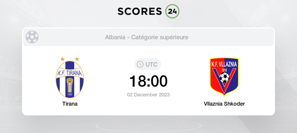 Palpite Vllaznia Shkodër x Teuta Durrës: 23/09/2023 - Campeonato da Albânia