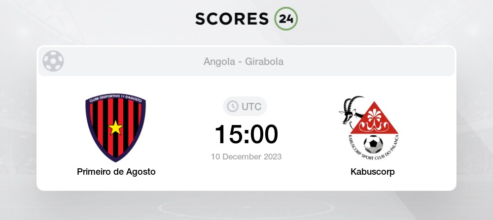 Showdown in Girabola 2023/24: 1 de Agosto vs Kabuscorp