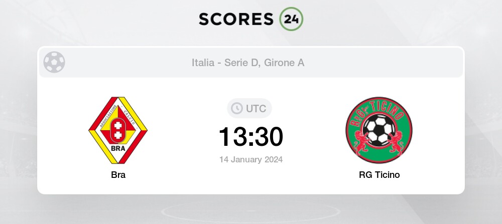 Scheda Bra - Serie D Girone A Italia 