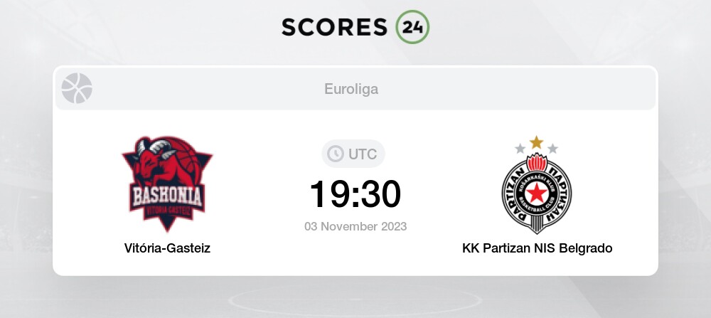 Jogos Crvena zvezda ao vivo, tabela, resultados, Partizan x Crvena