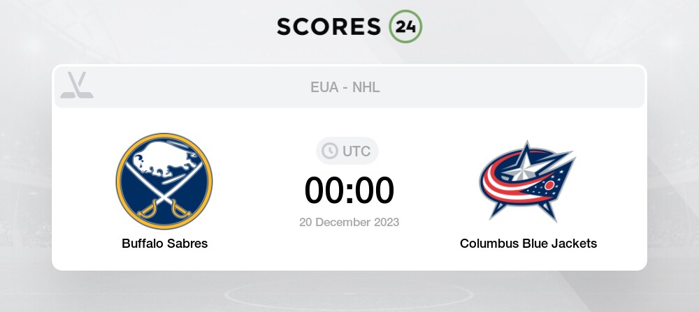 Winnipeg Jets X Buffalo Sabres: Ficha do jogo