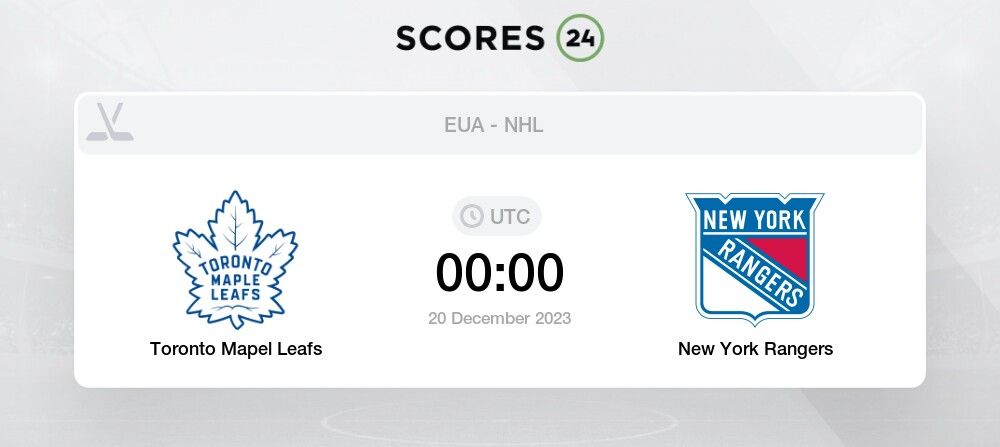 Toronto Maple Leafs X Calgary Flames: Ficha do jogo