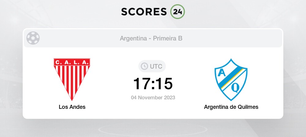 Argentino Quilmes: Tabela, Estatísticas e Jogos - Argentina