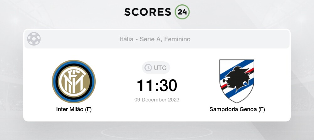 Sampdoria x Genoa Estatísticas Confronto Direto