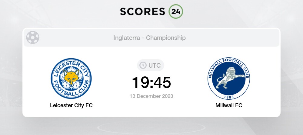 Palpite Leicester x Millwall: 13/12/2023 - 2ª Divisão da Inglaterra