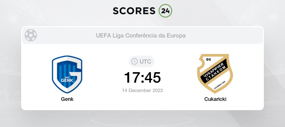 Palpite: Cukaricki x Genk – Liga da Conferência Europeia – 5/10/2023