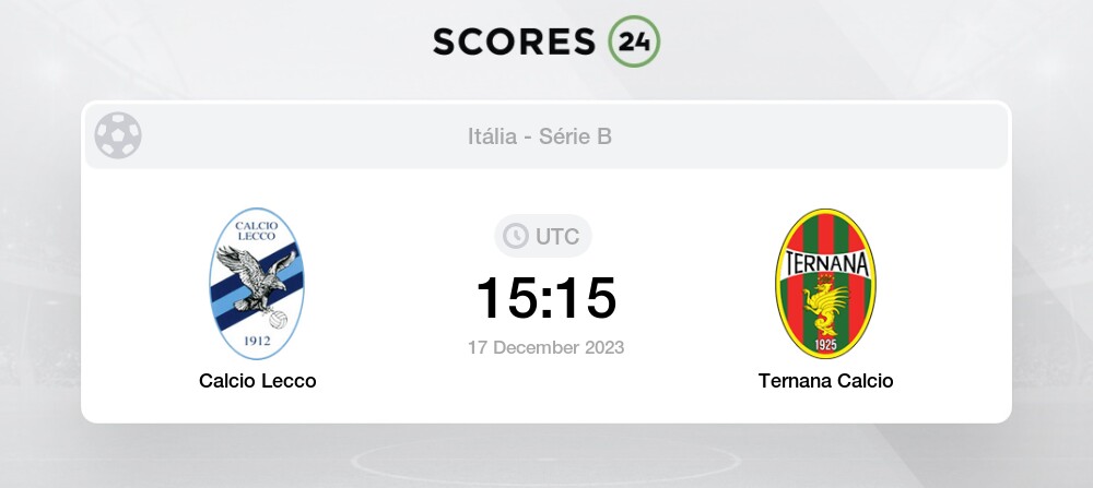 Palpite Lecco x Ternana: 17/12/2023 - Série B da Itália