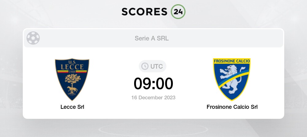 Palpite: Lecce x Frosinone – Campeonato Italiano (Série A) – 16/12