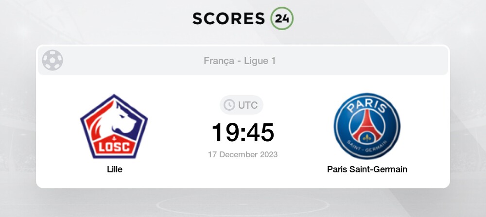 Palpite Lille x PSG - Ligue 1 - 17/12/23