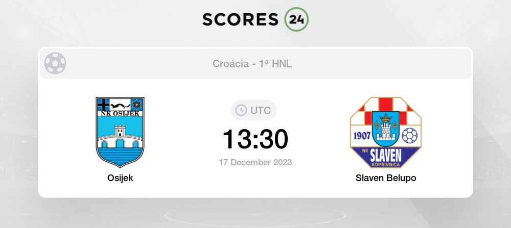 NK Rudes vs NK Osijek Palpites em hoje 30 July 2023 Futebol