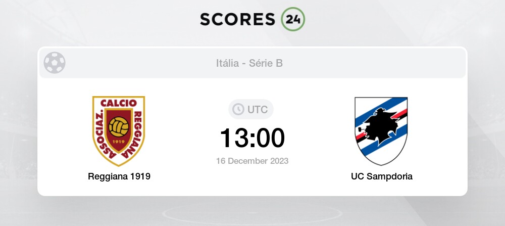 Cosenza Calcio 1914 x A.C. Reggiana 1919 11/11/2023 na Série B 2023/24, Futebol