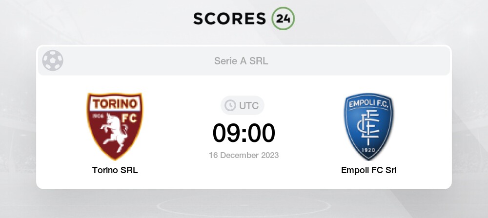 Resultado do jogo Torino x Empoli hoje, 16/12: veja o placar e