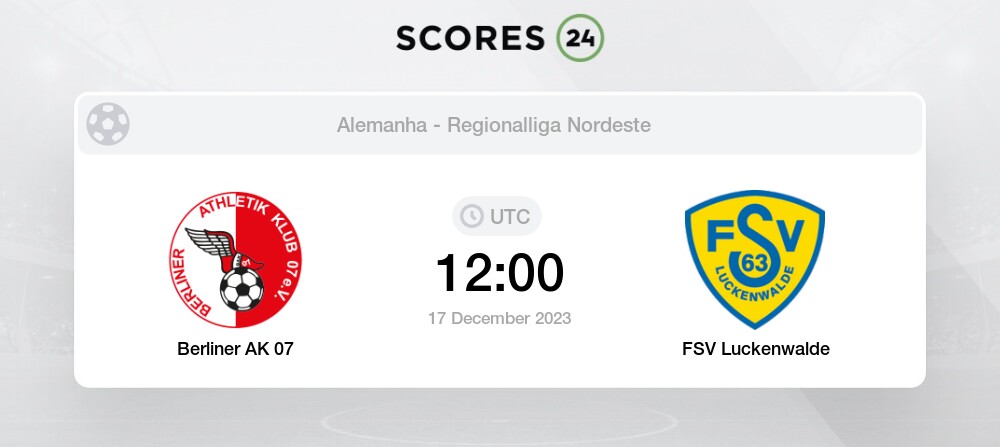 FSV Union Furstenwalde x BFC Viktoria 1889 10/01/2023 na Amigável