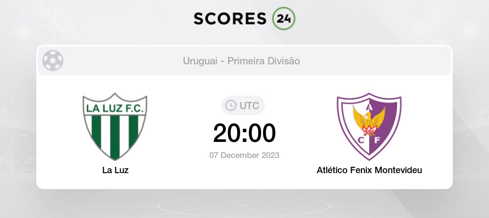 Atlético Fenix Montevideu vs Montevideo Wanderers 2 December 2023 13:00  Futebol Probabilidades
