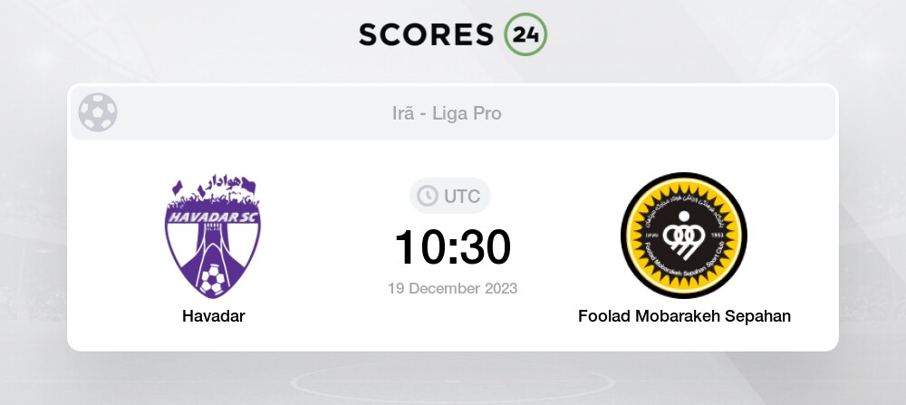 Foolad Mobarakeh Sepahan SC x Malavan » Placar ao vivo, Palpites,  Estatísticas + Odds