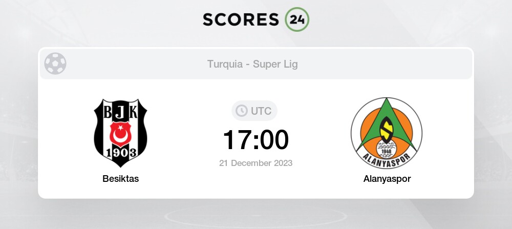 BESIKTAS X ALANYASPOR AO VIVO - CAMPEONATO TURCO 27/01/2023 ACOMPANHAMENTO  