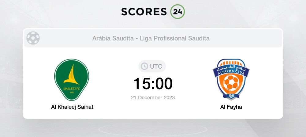 Al-Fayha x Damac 01/12/2023 na Liga Profissional Saudita 2023/24