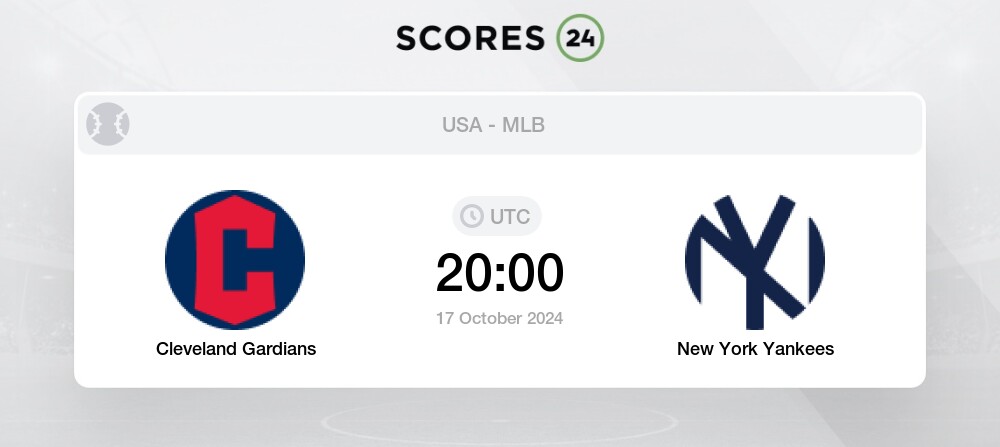 Cleveland vs. Yankees prediction (1.57), standings, betting odds for today October 17, 2024