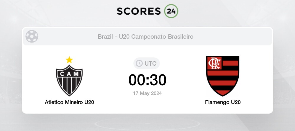 Mineiro U20 Vs Flamengo Live Stream, Lineups And Match Score At 17 May ...