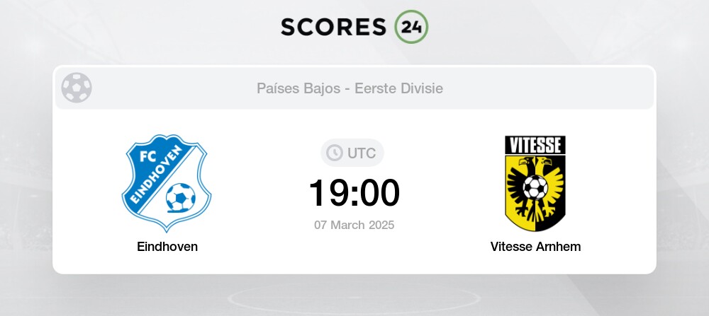 Eindhoven vs Vitesse Arnhem Pronósticos de Partidos (1.66) y Apuestas ...