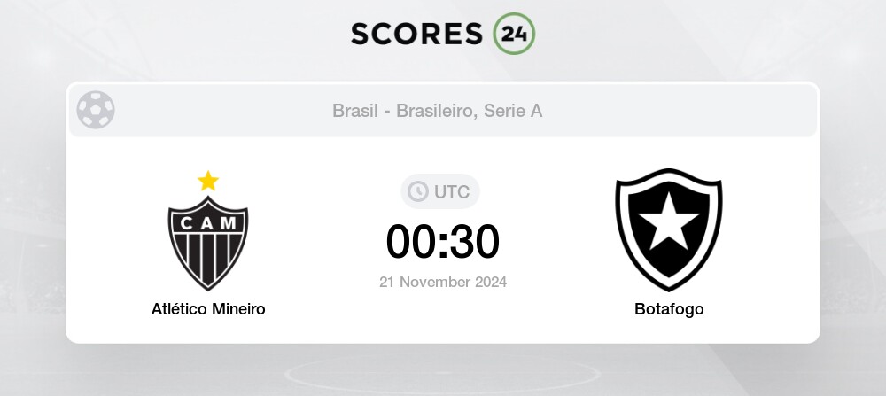 Atl Tico Mineiro Vs Botafogo Partido El Noviembre