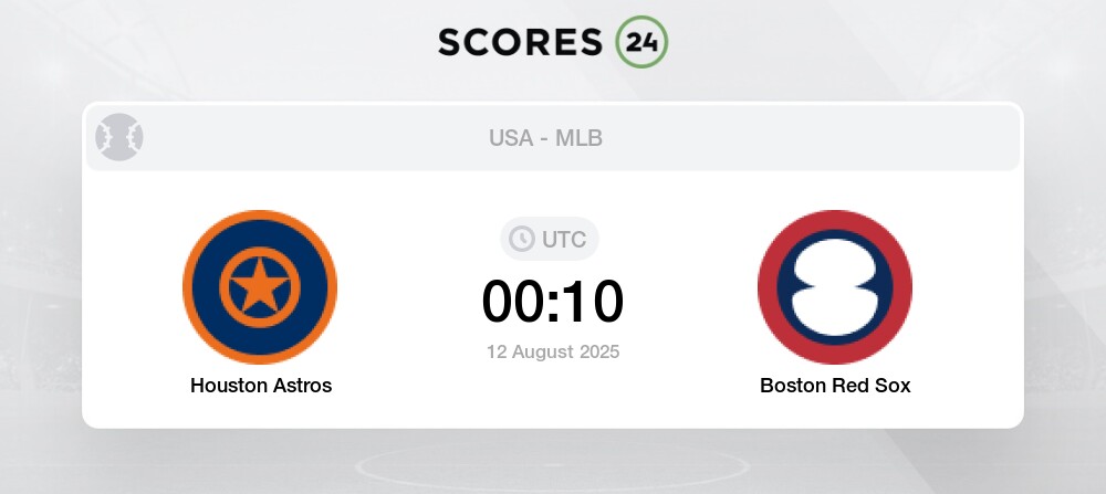 Last Minute Red Sox At Astros Prediction: August 11Th Game Preview - 0mx4zd7