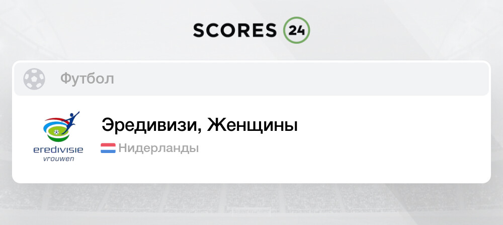 Эредивизи Прогнозы, Ставки и Таблица Коэффициентов на сегодня Футбол