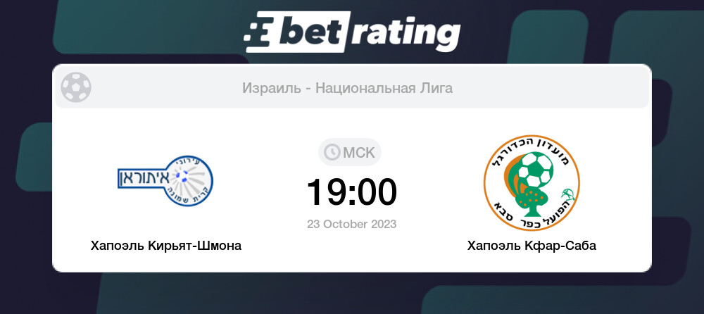 Хапоэль прогноз Хапоэль прогноз
