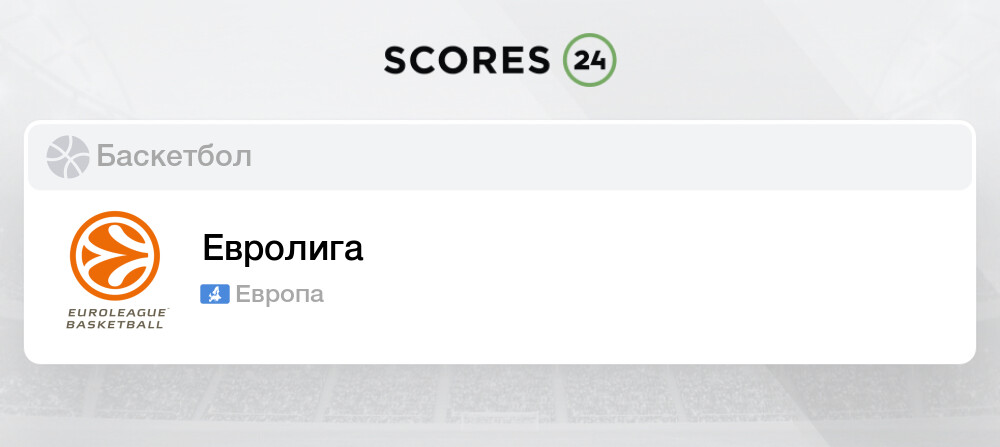 Евролига баскетбол 2024 таблица. Scores24. Basketball Euroliga штрих код.